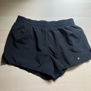 Xersion Black Athletic Shorts, women’s semi fit, size large